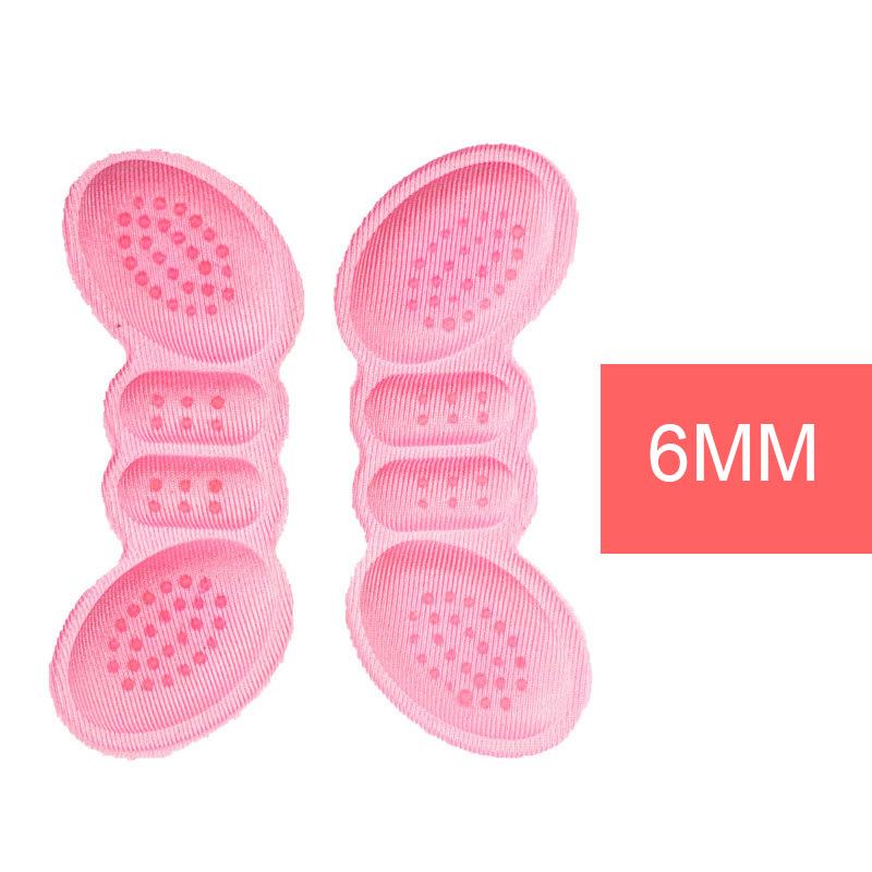 Женские губчатые подушечки для пяток, клейкие пластыри в виде крыльев ангела для облегчения боли, наклейка на обувь на высоких каблуках, подкладка для ухода за ногами, захваты, стелька, подушка