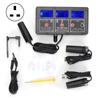 PH?218 7 In 1 Water Quality Tester PH/TEMP/EC/CF/TDS/OPR/RH Water Meter Multifunctional DetectorUK