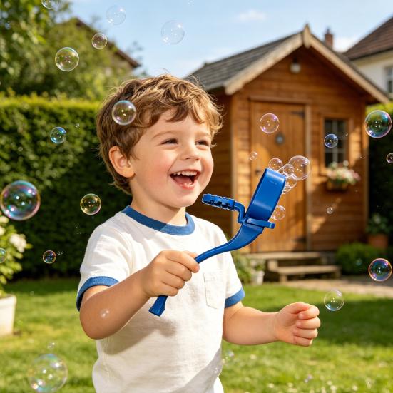 Soap Bubble Pipe Retro 3D Printed Bubble Blower Wand Novelty Toy for Kids Adults Outdoor Fake Bubble Pipe Stress Relief Toy for Parties Backyard