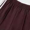 adidas Женские брюки Originals Adicolor Classics с широкими штанинами Темно-коричневый/Белый IS6912