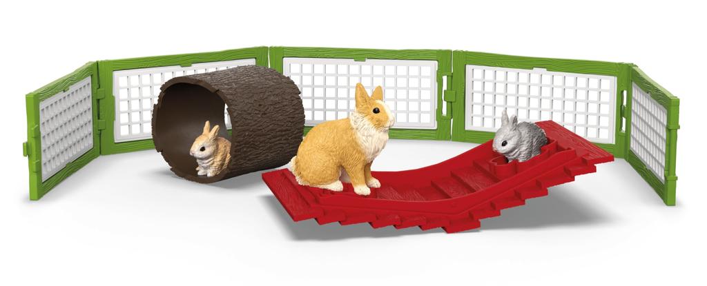 Schleich Farm World Rabbit Hutch 42728