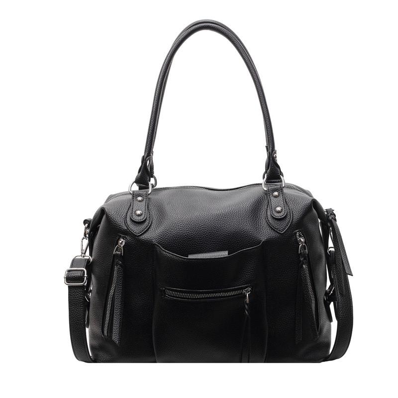 Retro Chic Women Pu Bag With Large Size And Multiple Shoulder Straps For Everyday Carry