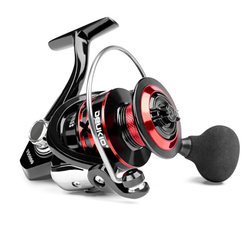 Новая рыболовная катушка 2000-7000 Max Drag 12KG Spinning Reels Metal Spool Carretilhas De Pesca Reel for Fishing Accessories Peche