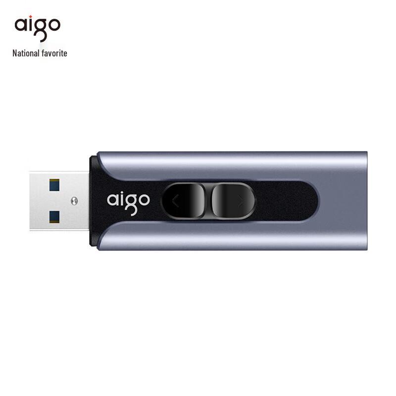 Aigo U335 USB 3.0 Выдвижная Металлическая Флешка