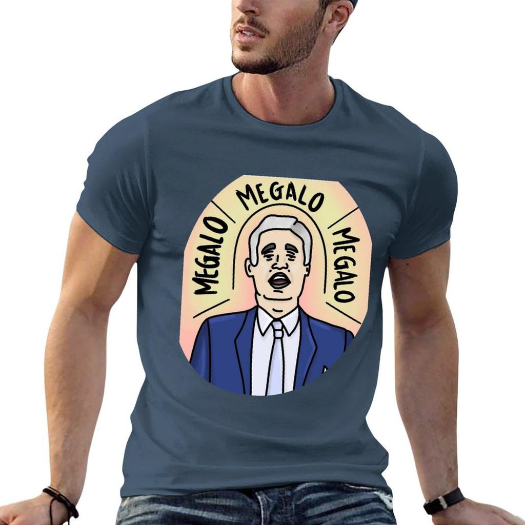 Franco Cozzo Megalo Megalo Megalo TShirt Large Size Loose Casual Tee