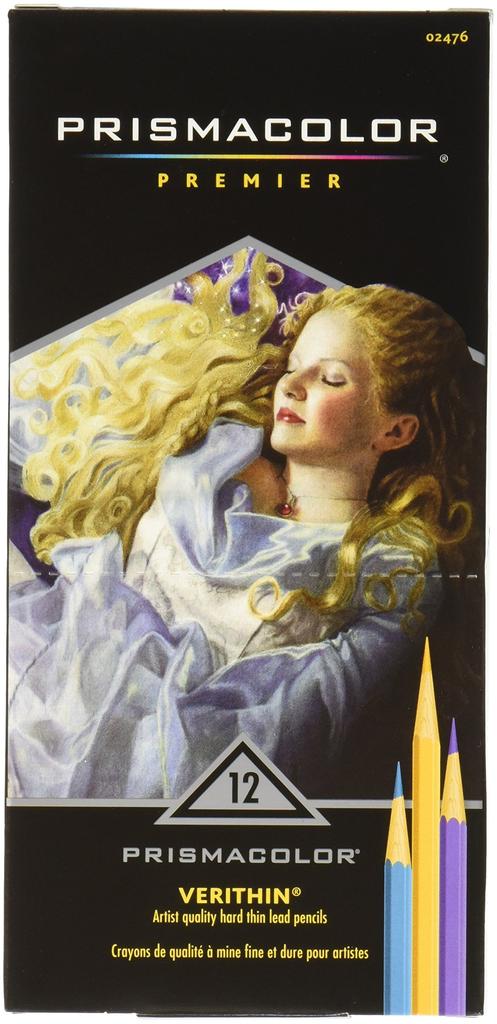 Карандаши цветные SANFORD Prismacolor Verithin многоцветные 12 штук