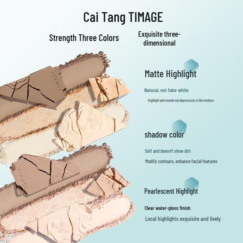 TIMAGE Face Sculpting Contour & Highlight Palette