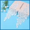 Embroidery Car Bone Pair Flower Clothing Decorative Accessories Wedding Dress Evening Dress Children'S Princess Dress Patch Pair Flower Lace Flower