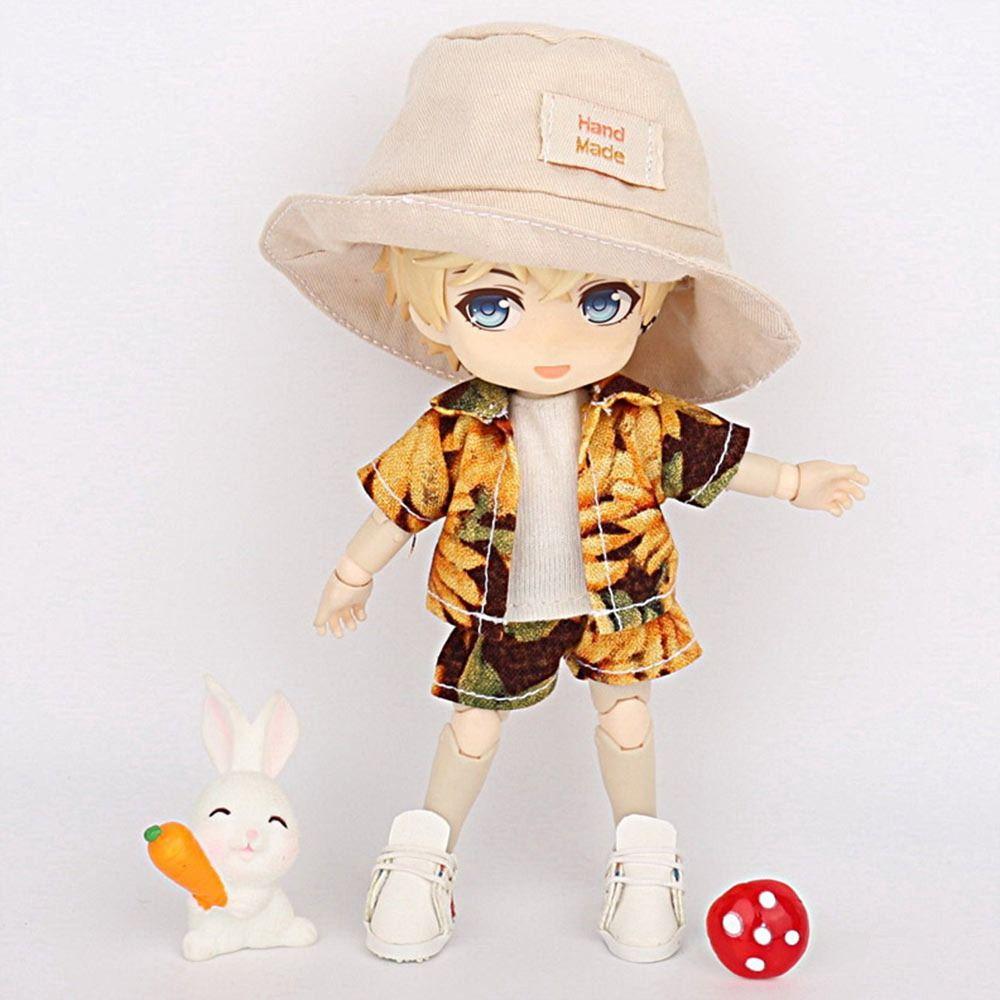 Кукольная одежда для ob11 Повседневная одежда Рубашки Кукольная одежда Футболка для кукол Топы Летняя футболка Шорты