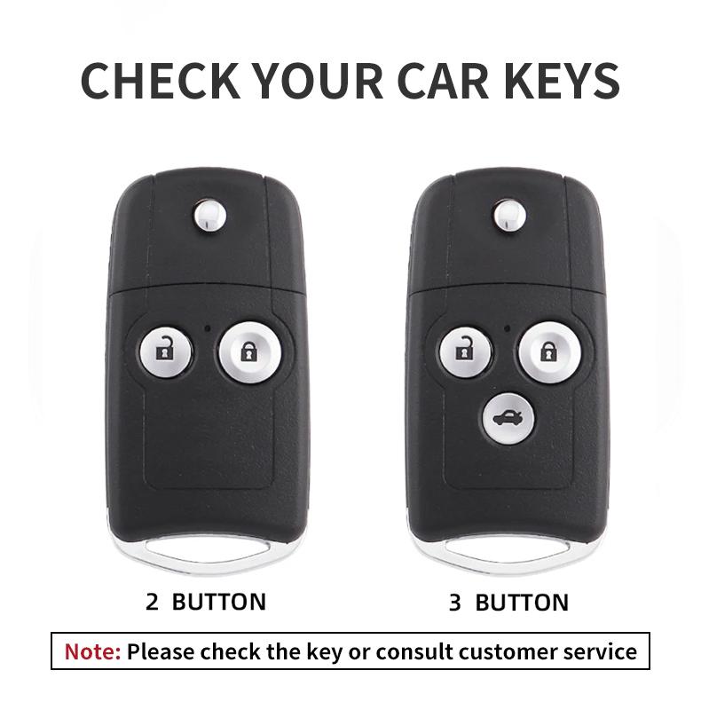 AAAKN1 Honda CRV Key Cover Old Model Suitable For Honda HRV Jazz Accord Pilot Acura Spirior Fit Odyssey CRV CR-V 2012 Key Holder Acces