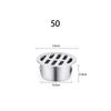 Stainless Steel Balcony Drainage Roof Round Floor Drain Cover Rain Pipe Cap Floor Drain Odor And Blockage Prevention