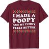 I Made A Poopy and My Tummy Feels Better Funny Vacation Swap T-Shirt