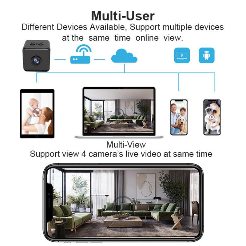 3 см 1080P Hd X9 Мини Камера Маленькая Беспроводная Wi-Fi Камеры Уличная Камера Обнаружения Движения Оповещения Безопасности Камера Ночного Видения