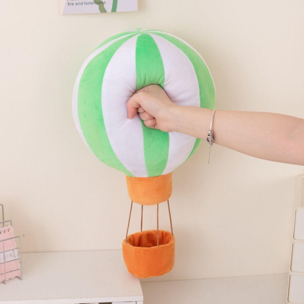 PP Cotton Hot Air Balloon Plush Toys Lifelike Stuffed Air Balloon Doll Birthday Parties