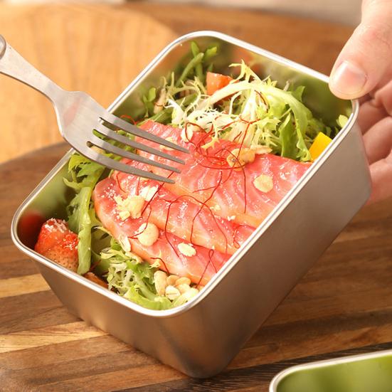 Ланч-бокс Yousheng из нержавеющей стали, коробка для пикника, бенто, большая емкость, портативный контейнер для обеда для домашнего офиса, школы