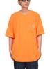 Футболка мужская, большая, короткая, оранжевая, S [Carhartt], размер, рукав, карман, [Товар]