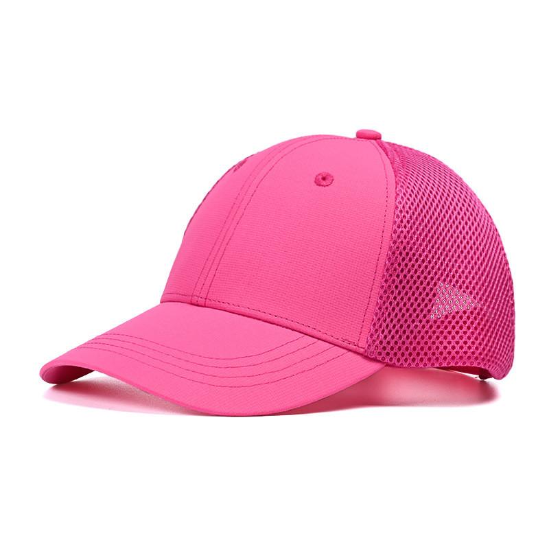 Cap Summer Baseball Men Women Solid Sunshade Breathable Outdoor Sport Hat Riding