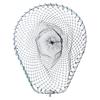 CHEUNG WIN Landing Net Ball Net Oval Frame Ash Net Folding Ball Frame Compact Nylon Net Landing Net Large Ball Net Black Nylon Net Black L