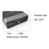 Новый 5,25-дюймовый USB 2.0 SATA внешний оптический привод корпус адаптер коробка для ПК