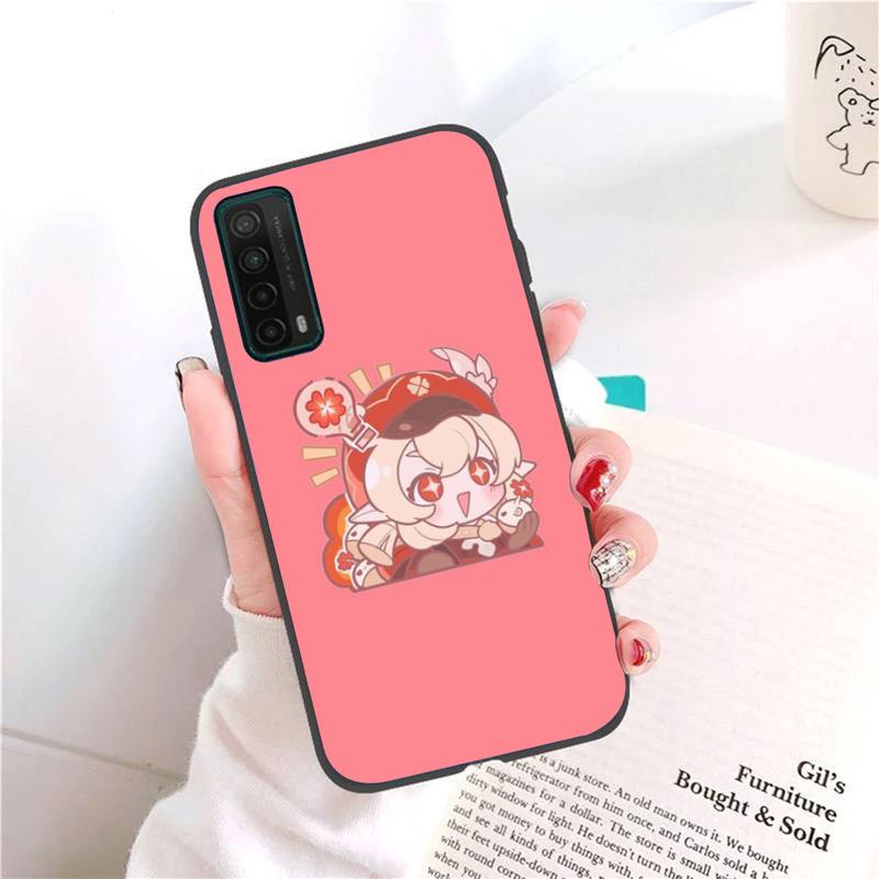 Genshin Impact Cute KLEE чехол для телефона Honor 7A Pro 7C 10i 8A 8X 8S 8 9 10 20 Lite силиконовый чехол
