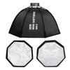 YnBox 55K 55cm/22in Octagon Photography Softbox with Bowens Mount Removeable Diffuser Carrying Bag
