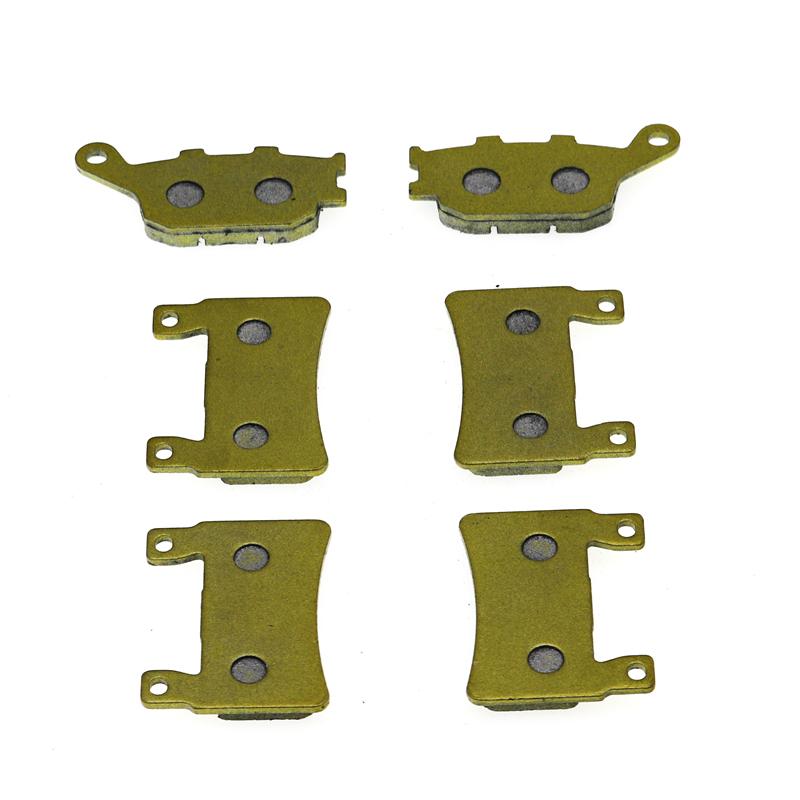 LMoDri Front Rear Brake Pads Brakes for CBR 929 RR-FIREBLADE 2000-2001,CBR 600 F4/F4I Sport 1999-2004,CBR 900rrr