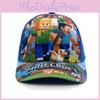 Minecraft Kids Pattern Sun Protection Cap With Round Top For Summer Casual
