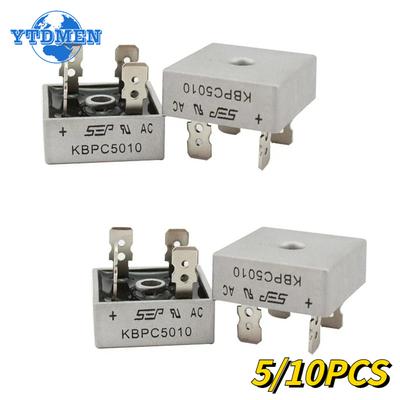 5 ШТ Диодный мостовой выпрямитель KBPC5010 50A 1000V Выпрямители Набор электроники
