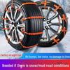 1/5/10pcs Anti-skid Snow Chains for Car Tires: Universal Wheel Emergency Escape Tool
