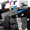 Double Fire Deformation Pistol Butane Gas Lighter Fire-Free  Torch Windproof