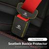 JEQS5 Car Seatbelt Buckle Cover Base Protector Case Accessories For Lexus IS250 IS200 CT200h GS300 LS430 RX450h LX570 IS300 ES