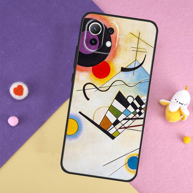 Абстрактный Художественный Чехол Wassily Kandinsky Для Xiaomi 15 13 14 Ultra 14T 11T 12T 13T Pro POCO X7 Pro X3 X5 X6 F5 F6 M6 Pro