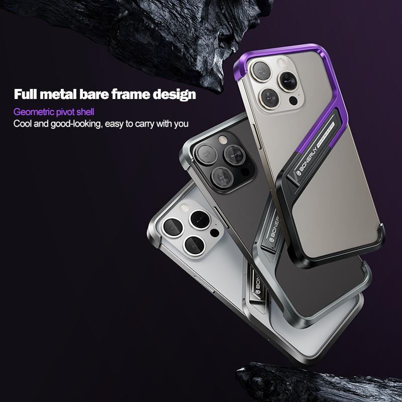 Металлический держатель Snap-on чехол для телефона iPhone 14 15 Pro Max Z-образная геометрическая подставка-держатель чехол для телефона