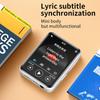 Новый MP3-плеер 2025 года Bluetooth 5.2 MP4 Музыкальный плеер 1,77-дюймовый сенсорный экран Музыкальный плеер с FM-радио Спортивный Walkman До 128 ГБ
