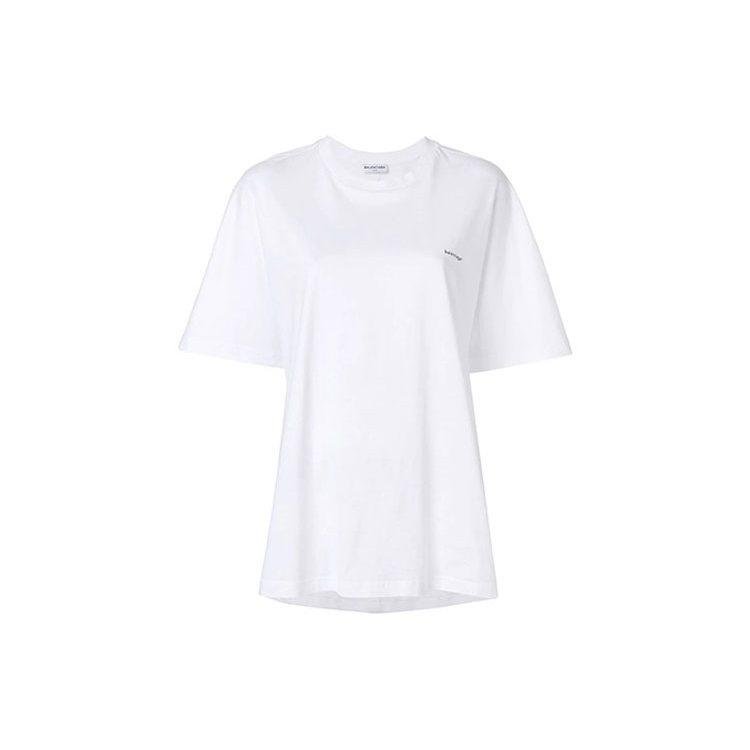 Balenciaga Обычная футболка женская белая 482204TYK289000