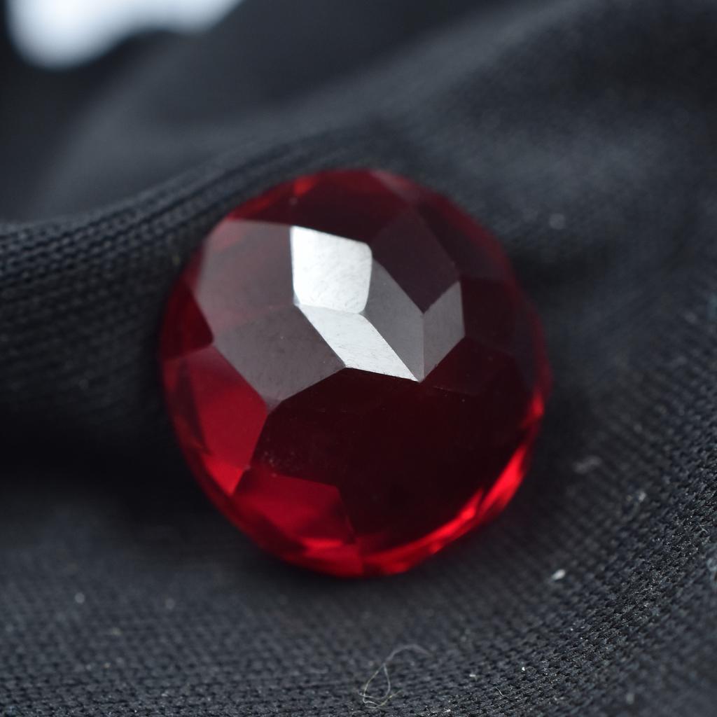 Natural Stunning Red Ruby Amazing Round  Cut 14 Ct   Loose Gemstone