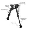 Airsoft Rifle Bipod 6~9 Inch Telescopic Tripod Rack Fits 20Mm Picatinny Rail