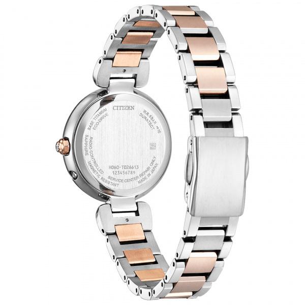 Citizen Часы Cross Sea Mizu Collection с розовым циферблатом ES9465-50W Женские