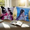 Game CColumbina Genshin cute Impact   Pillow Gift Home Office Decoration Pillow Bedroom Sofa Car Cushion CoverPillow Case
