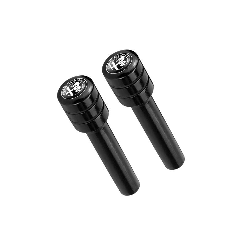 Для Alfa Romeo 2/4 шт. Штифт замка двери автомобиля Стержень замка двери Ручка двери Ручка для вытягивания Страховка безопасности Для Alfa Romeo serpent Giulia 159 156 MIT