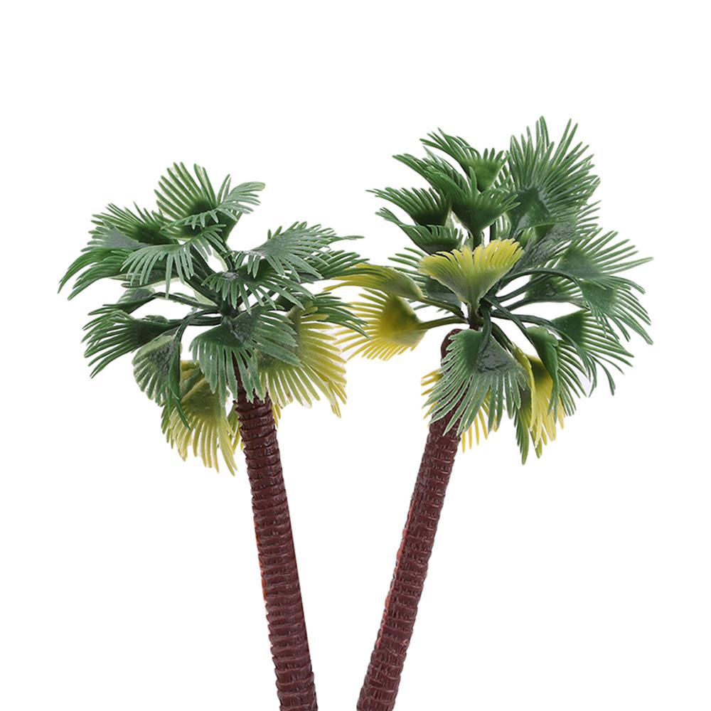 Mini Plant Rainforest Decoration Garden Artificial Palm Tree Scenery Model Miniature Landscape