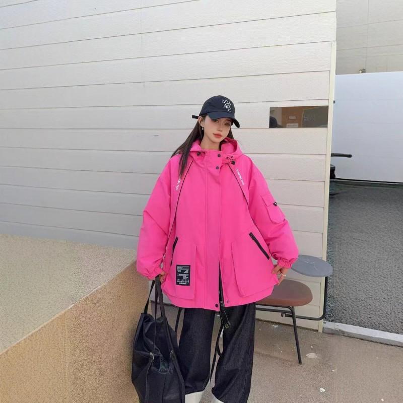 Womens 2026 Winter European Style Down Parka Loose Mid Length Windbreaker Jacket Side Zipper Pocket