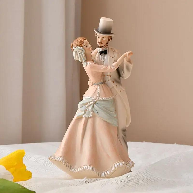 Европейская викторианская статуэтка красоты девушки из смолы - Идеально подходит для дома, гостиной, рабочего стола, шкафа и украшения магазина, Изысканная