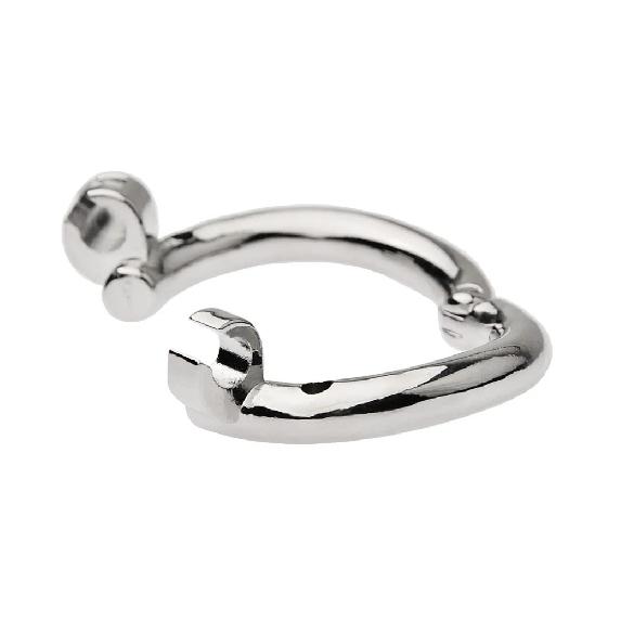 New Chastity Lock Metal Cock Cage Curve Ring Chastiy Belt Men Bondage BDSM Sex Toy Anti Cheat Erotic Urethral Penis Cage