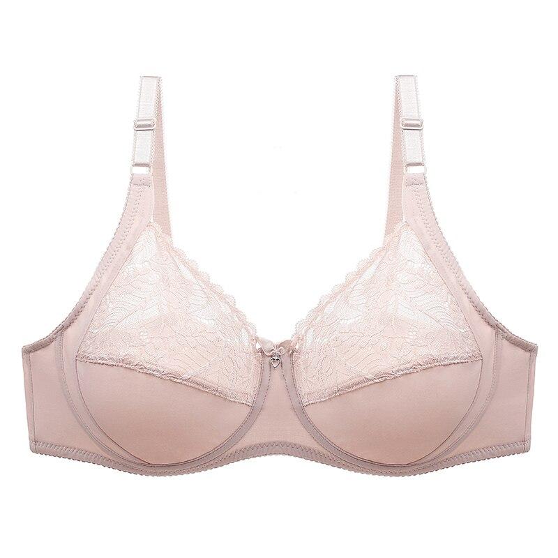 Lace Sexy Women Bra Solid Hollow Out Underwear Women Ultra -Thin Thick C D Cup Plus Size Lingerie