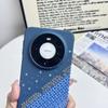 Водный стикер "Звездное небо" Чехол для телефона для Huawei Mate 80 Pro Max 70 Pro + 60 Pura 80 Ultra 70 Встроенное магнитное кольцо Защитная крышка