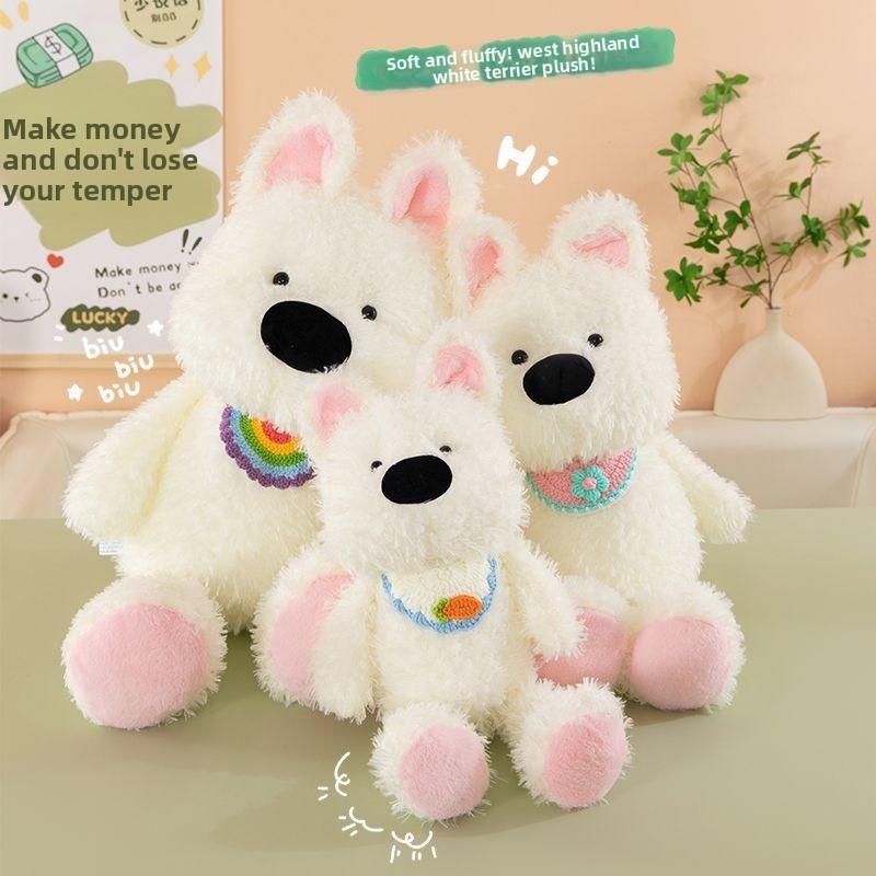 West Highland Plushie With Pp Cotton Filling For Baby And Toddler Sleep Aid