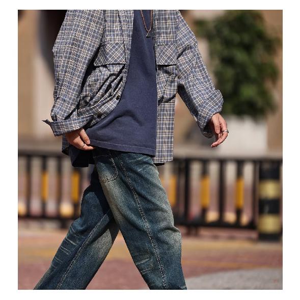 2024 Letter Long Sleeve Shirt Japanese Hong Kong Style Ins Loose Shirt Boys Summer Trendy Versatile Casual Coat