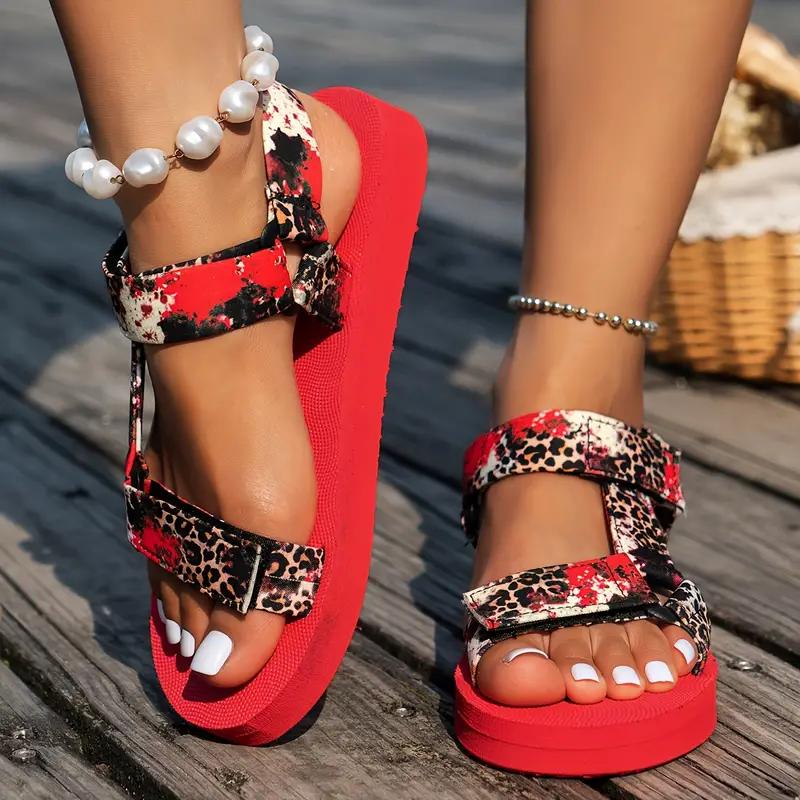 Summer Flat Women's Shoes Hemp Rope Set Foot Beach Sandals Outdoor All-match Casual Slippers Large Size Women Sandals