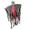 1pcs Halloween Glowing Skull Skeleton Gauze Hanging Ghost Home Outdoor Garden Decoration Halloween Party Horror Ghost Props